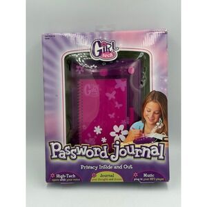 Girl Tech Password Journal‎ Mattel Radica N9498 Purple Voice Activated Diary